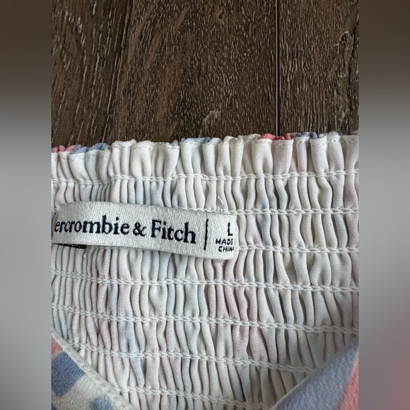 Abercrombie & Fitch Multicolor Puff Sleeve Blouse - Picture 3 of 7